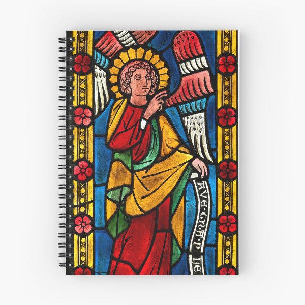 Item preview, Medieval stained glass - Angel of the Annunciation designed and sold by typhon.