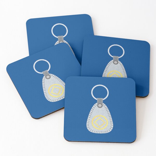 Item preview, Granite Key Tag with Gold NA Diamond - One Decade Clean and Serene designed and sold by 10slash1.