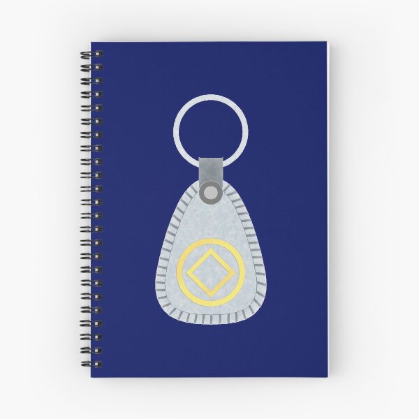 Item preview, Granite Key Tag with Gold NA Diamond - One Decade Clean and Serene designed and sold by 10slash1.