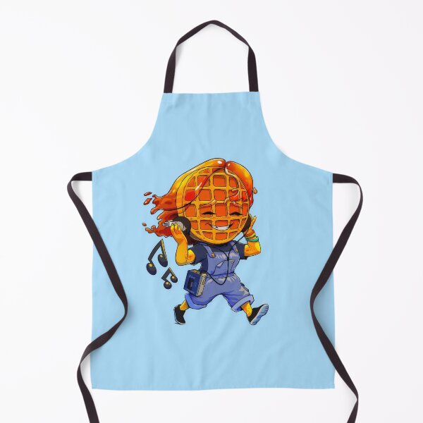 Item preview, Waffle girl with a walkman designed and sold by BreakfastKnight.