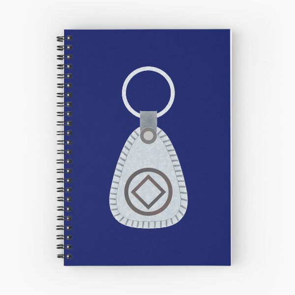 Item preview, Granite Key Tag with Special Black NA Diamond - One Decade Clean and Serene designed and sold by 10slash1.