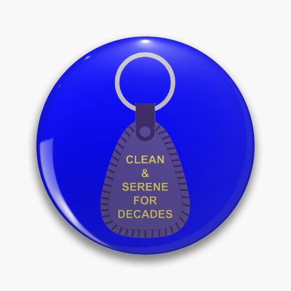 Item preview, Decades Clean and Serene Purple NA Keytag - 20 Years Clean designed and sold by 10slash1.