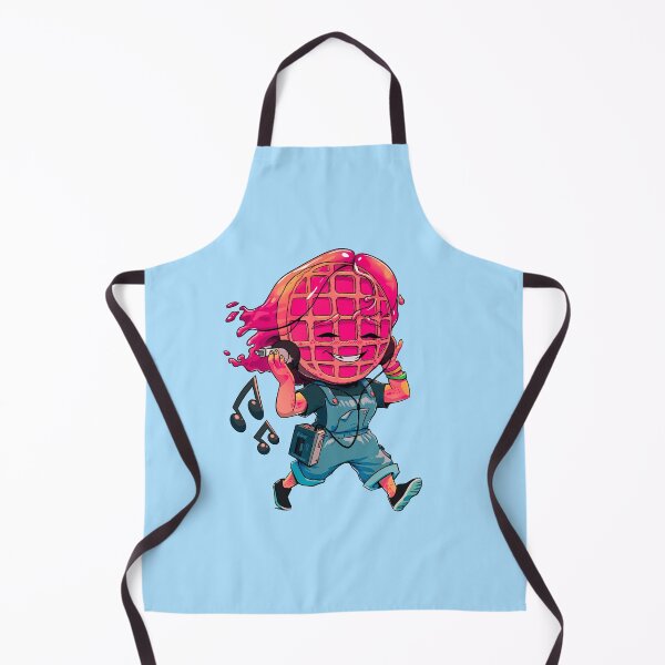 Item preview, Strange Waffle girl with a walkman designed and sold by BreakfastKnight.