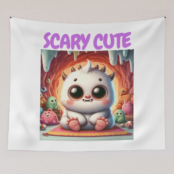 Item preview, Scary Cute White Tyke designed and sold by DudzDesignz.