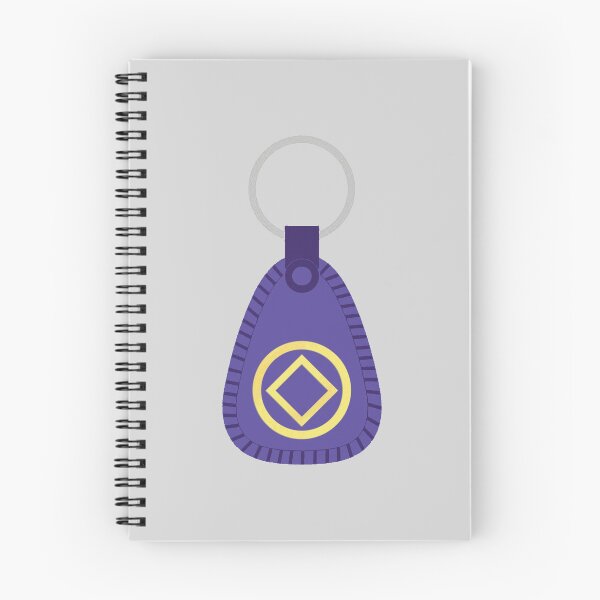 Item preview, Purple Key Tag with NA Diamond - Decades Clean and Serene designed and sold by 10slash1.