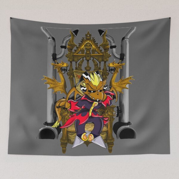 Item preview, Trevor the Dragon on Throne designed and sold by T-Draguuno.