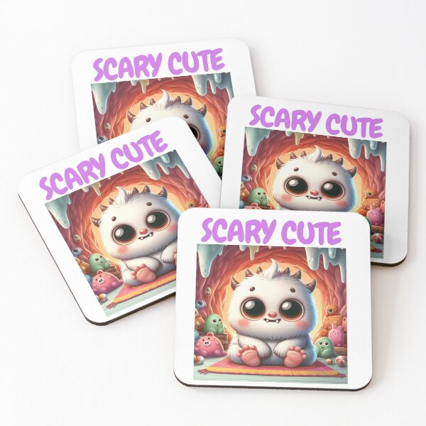 Item preview, Scary Cute White Tyke designed and sold by DudzDesignz.