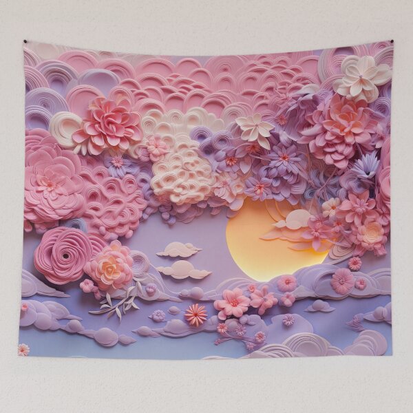 Item preview, Serene Pastel Floral Blooms Pattern designed and sold by bubblegoth.