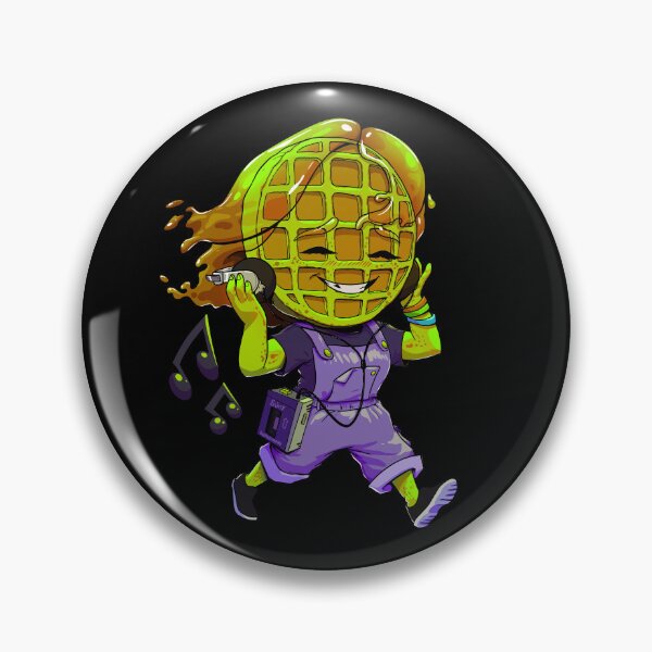 Item preview, Waffle girl with a  Walkman - s designed and sold by BreakfastKnight.