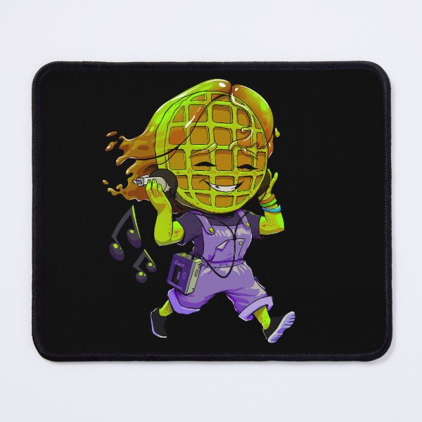 Item preview, Waffle girl with a  Walkman - s designed and sold by BreakfastKnight.