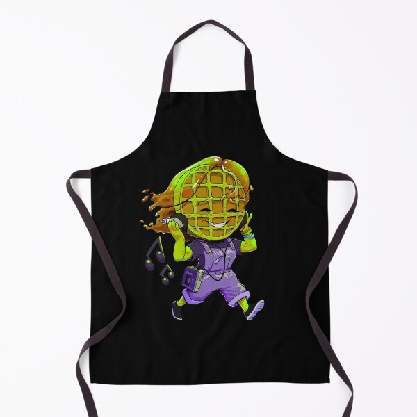 Item preview, Waffle girl with a  Walkman - s designed and sold by BreakfastKnight.