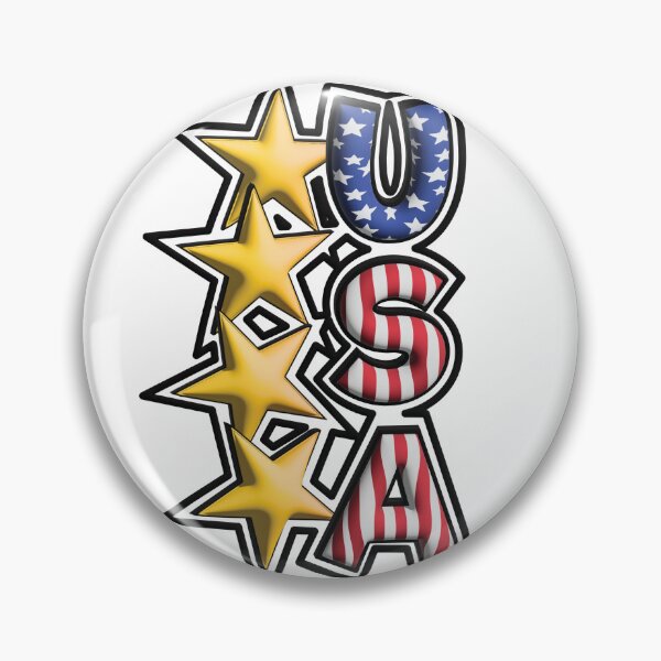 Item preview, United States 4 Stars - USA Gold designed and sold by Staze2023.