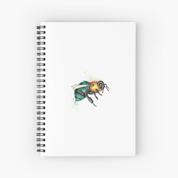 The Last Little Blue Bee Spiral Notebook