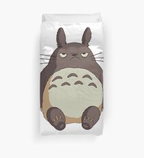 Grumpy Totoro Duvet Cover
