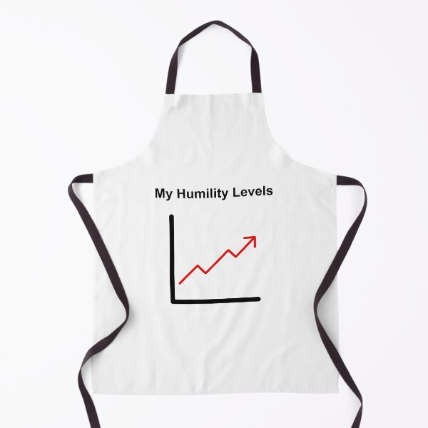 Item preview, My Humility Levels Graph - Humble not Humble designed and sold by Tanya Crowley.