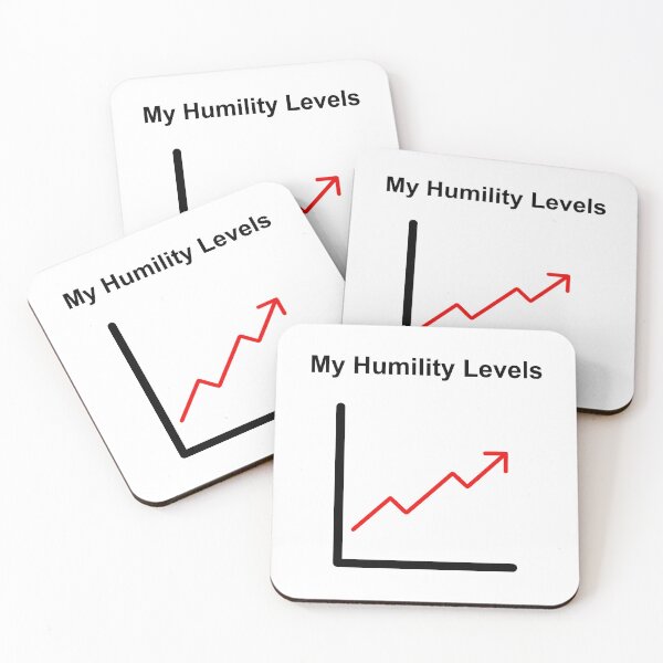 Item preview, My Humility Levels Graph - Humble not Humble designed and sold by Tanya Crowley.