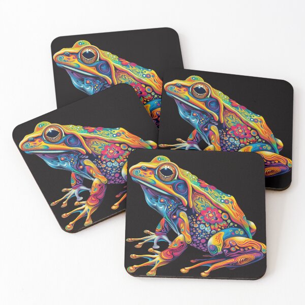 Item preview, Psychedelic Frog designed and sold by SmallOwlDesign.