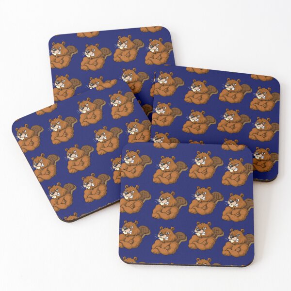 Artikelvorschau, Bibermuster: Bóbr kurwa entworfen und verkauft von Kurpiel.