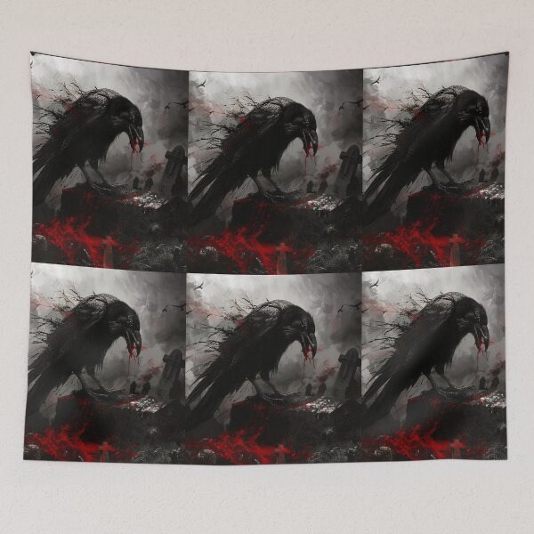 Item preview, Midnight Raven Classic T-Shirt designed and sold by TheDarkStone.