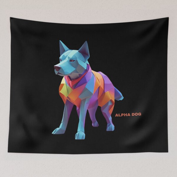 Item preview, Blue Alpha Dog designed and sold by pUNKnown.