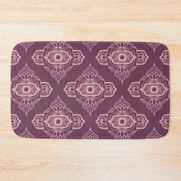 Item preview, Ajna Padma Pattern - Beet + Rose designed and sold by Irene Estelle.