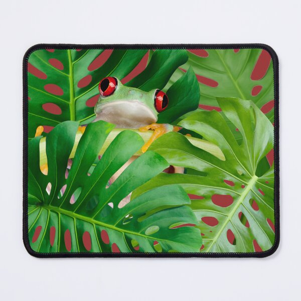 Item preview, Red-eyed Frog Hanging Out  designed and sold by WhiteSoftPetals.