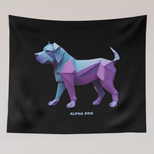 Item preview, Blue Alpha Dog designed and sold by pUNKnown.