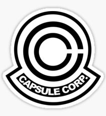 Capsule corp logo Sticker