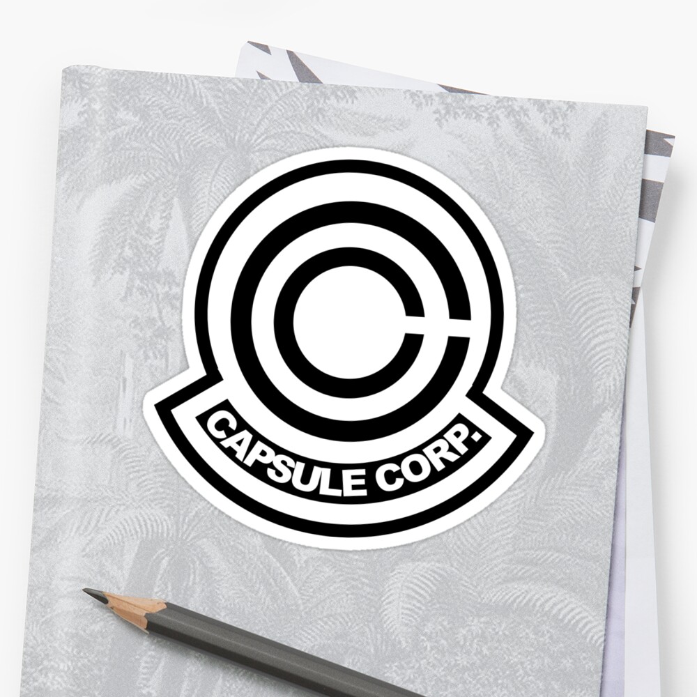 Capsule Corp Logo Sticker By Gregor92 Redbubble