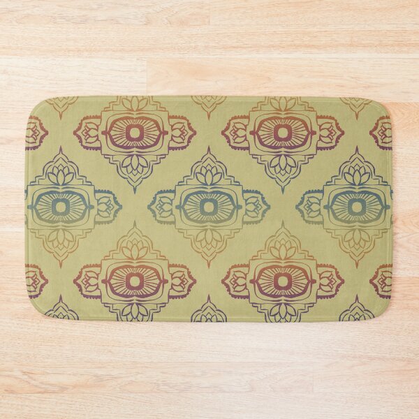 Item preview, Ajna Padma Pattern - Gold + Rainbow Sunset designed and sold by Irene Estelle.