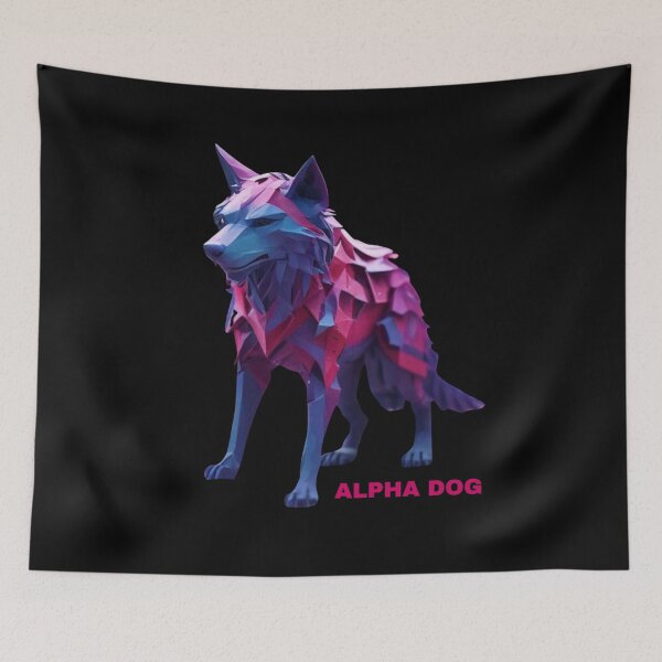 Item preview, Blue Alpha Dog designed and sold by pUNKnown.