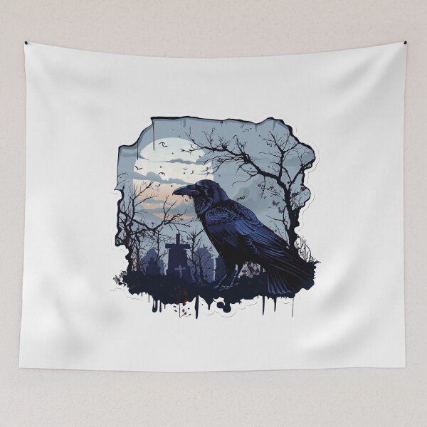 Item preview, Midnight Raven Classic T-Shirt designed and sold by TheDarkStone.