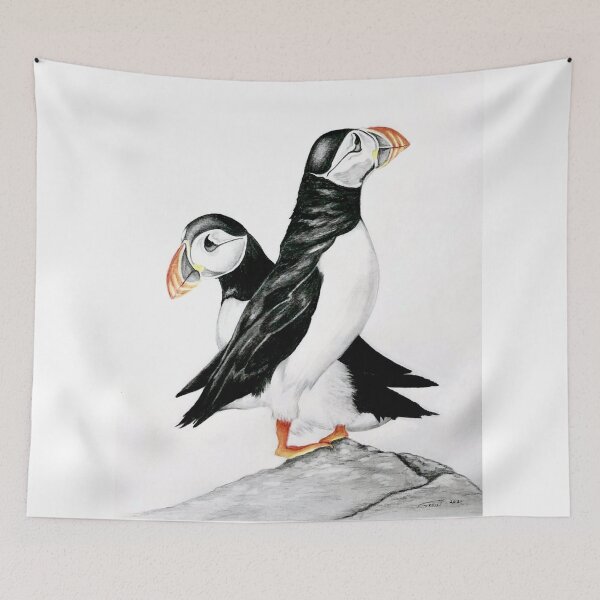 Item preview, Puffins designed and sold by GDGCreations.