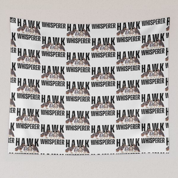 Item preview, Hawk Whisperer designed and sold by Roy & Tiffany.