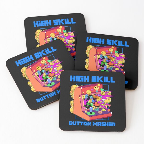 Item preview, Classic Gaming High Skill Button Masher Arcade designed and sold by WearableCotton.