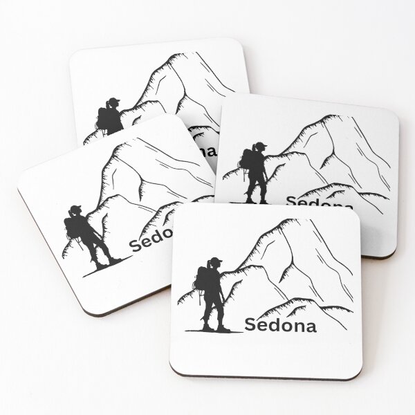 Item preview, Sedona hiking woman designed and sold by sedonavibes1111.