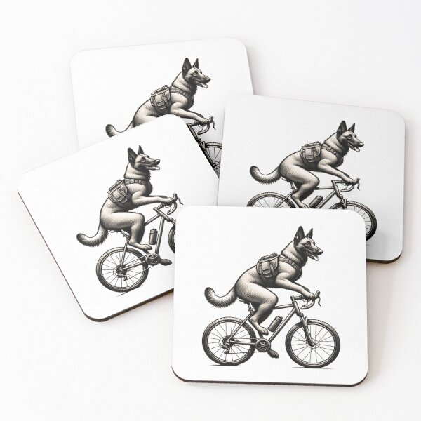 Item preview, Belgian Malinois Cycling designed and sold by TheAnimalZ00.