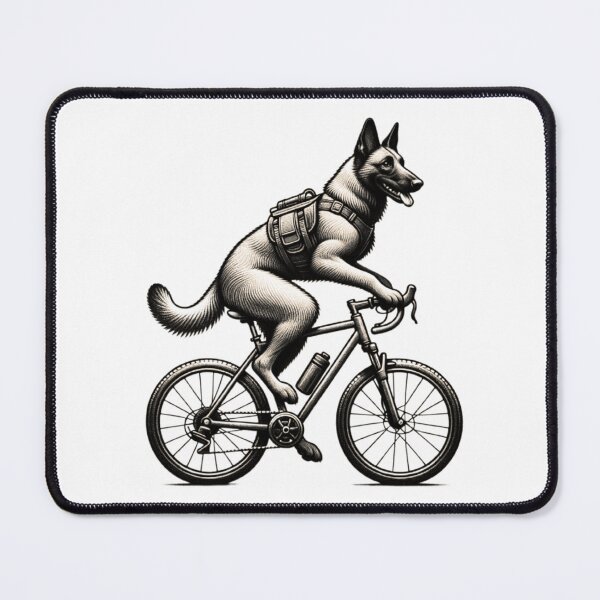 Item preview, Belgian Malinois Cycling designed and sold by TheAnimalZ00.