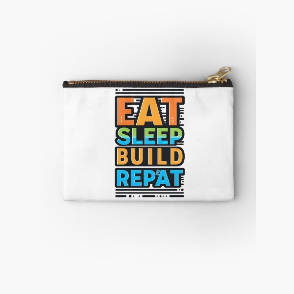Item preview, Eat Sleep build Repeat designed and sold by Suukunna.