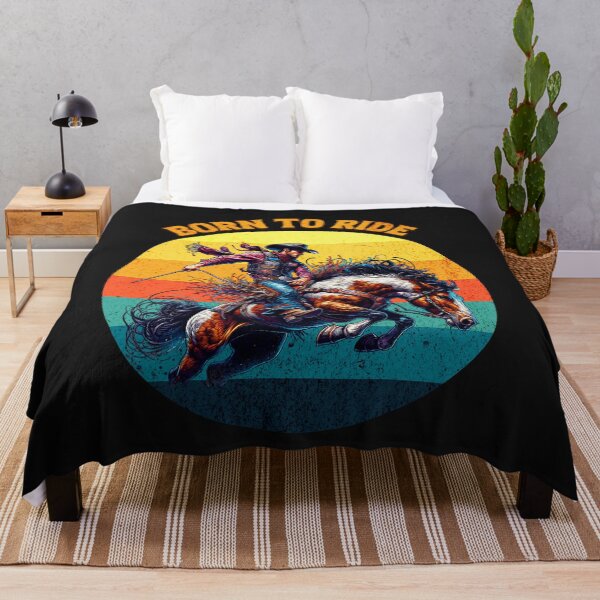 Artikelvorschau, Retro Vintage Rodeo Leben Western Cowboy entworfen und verkauft von AnalajiaDesigns.