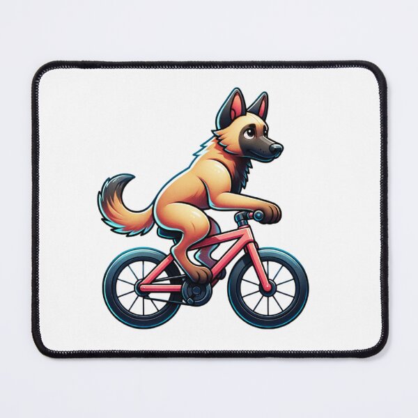 Item preview, Cute Belgian Malinois Cycling designed and sold by TheAnimalZ00.