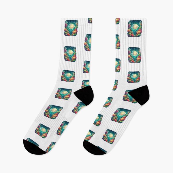 Item preview, Serene Underwater Glow designed and sold by pixelpulsenyc.