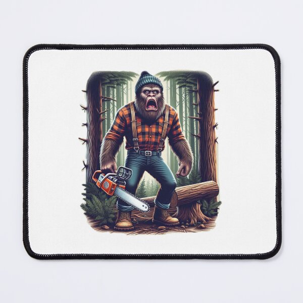 Item preview, BIGFOOT LUMBERJACK designed and sold by BIGFOOT ENCOUNTERS NARRATED.