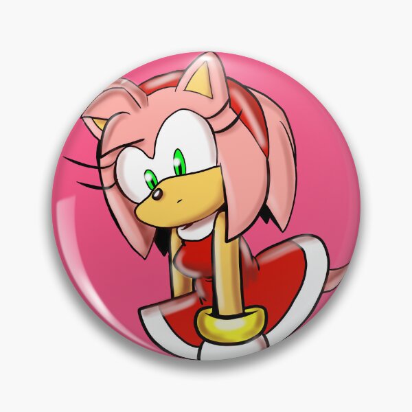 Item preview, Amy Rose mirando hacia abajo designed and sold by T-Draguuno.