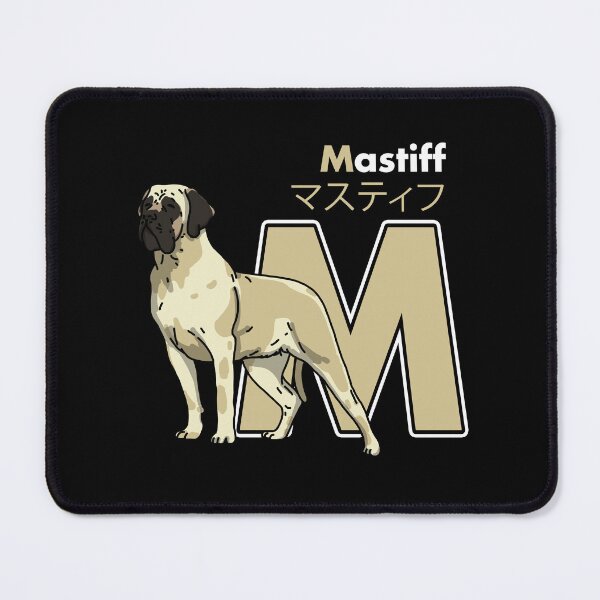 Item preview, Mastiff Letter M designed and sold by Luan Huynh.