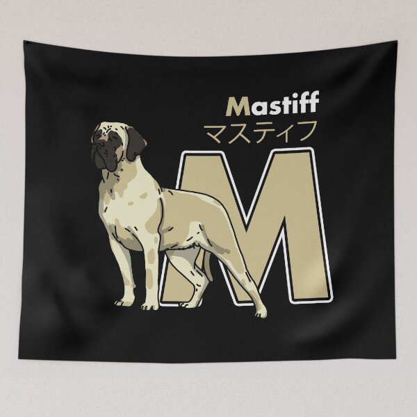 Item preview, Mastiff Letter M designed and sold by Luan Huynh.