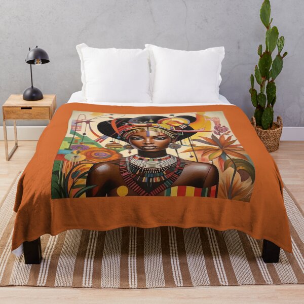 Item preview, Hermosa mujer africana con turbante. designed and sold by Natalia-Vlad.