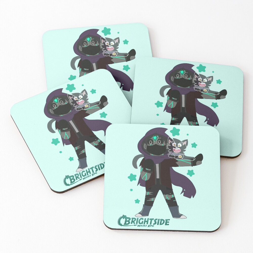 Item preview, Coasters (Set of 4) designed and sold by PetPyves.