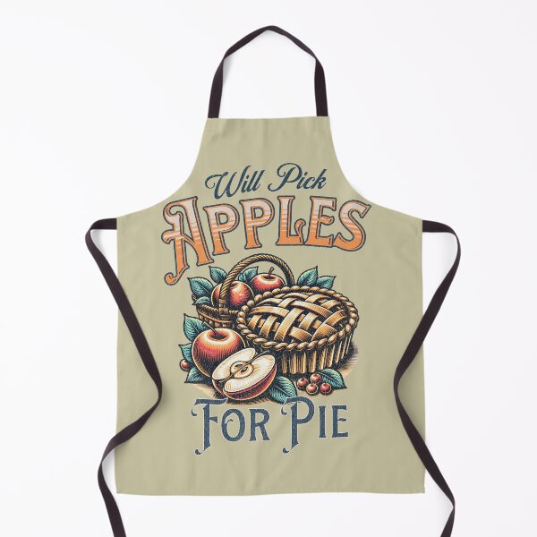 Item preview, Will Pick Apples For Pie designed and sold by WolfeTEES.