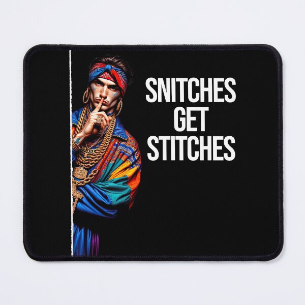 Item preview, Snitches Get Stitches, Jesus I Saw That Parody designed and sold by Yogimeister.